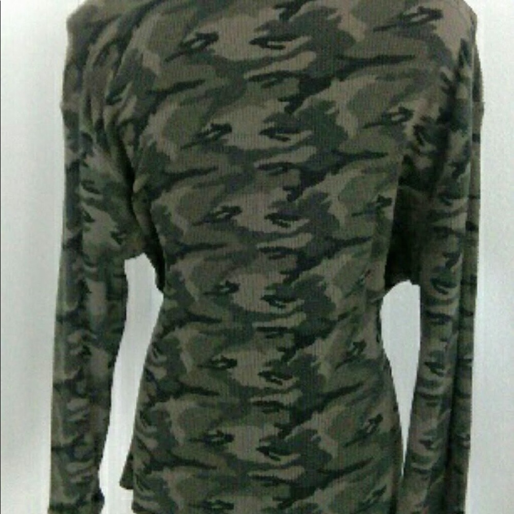Sz XL Open Trails Camo Sweater - Picture 2 of 5